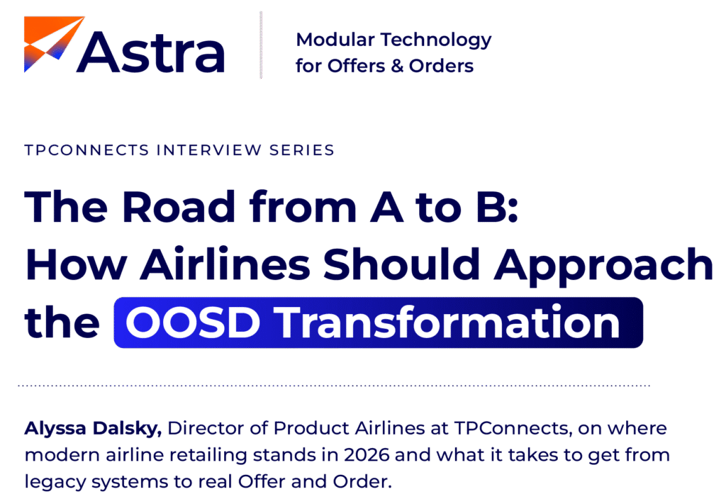 The Road from A to B: How Airlines Should Approach the OOSD Transformation 