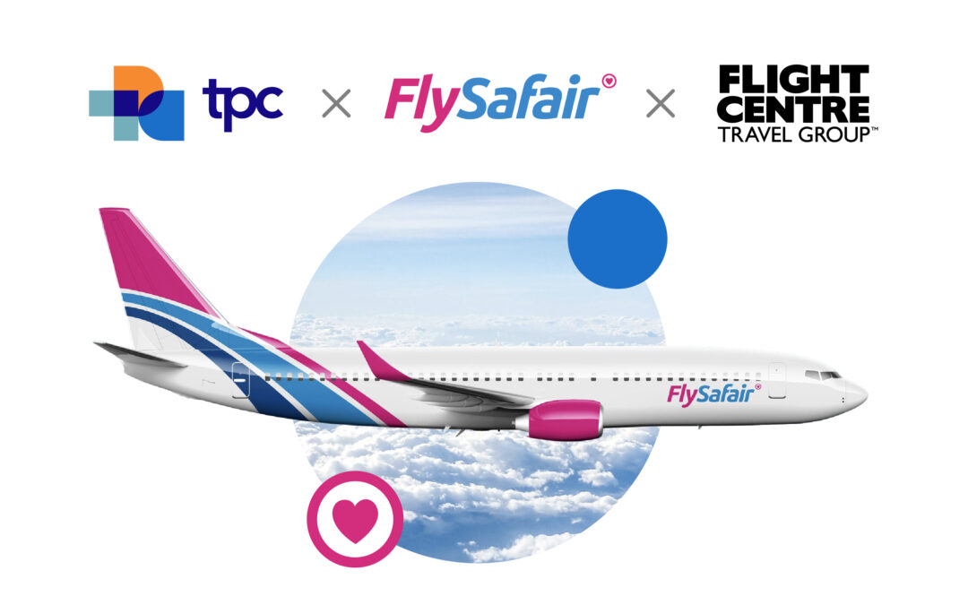 TPConnects & FlySafair deliver LCC Content & Servicing on Iris for Flight Centre Travel Group